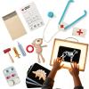 Kids Vet Doctor Kit & STEM Toy | Learn Animal Anatomy with Stethoscope, Organ/Muscle Models, X-Ray Cards | Interactive Pretend Play for Boys & Girls view 1