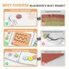 BlueWood Wooden Wall Busy Board Panels, Toddler Learning Activity Center, Montessori Philosophy Sensory, Educational Toys, Conducive to All-Round Development - Cat view 3