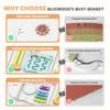 BlueWood Wooden Wall Busy Board Panels, Toddler Learning Activity Center, Montessori Philosophy Sensory, Educational Toys, Conducive to All-Round Development - Rabbit view 3