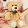 12 Pcs Teddy Bears Bulk Baby Shower, 13.7 inch Small Teddy Bear Stuffed Animal Toys for Christmas Valentine's Mother's Day Centerpieces Decorations for Kids Adults, Dark Brown,White and Brown view 3