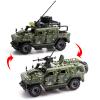 3PCS Armored Vehicle Building Block, Military Vehicle Building Toy for Kids Age 8-12+, Army Battle Brick, Military Car Model Toys Gifts for Boys (4 Styles) view 3