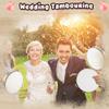 10 Pcs 8 Inch Adult Wedding Tambourines Drum Wooden Handheld Drums Metal Jingles Drums Musical Instruments Percussion for Church Wedding Party Favor view 4
