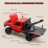 ARRIS MN82T 1/12 RC Rock Crawler Climbing Truck with Crane Hook, Toyota LC794WD Off Road RC Car with LED Lights, 2.4GHz Full Proportional Control RTF Toy Vehicle Gifts view 2