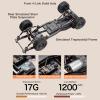 ARRIS MN82T 1/12 RC Rock Crawler Climbing Truck with Crane Hook, Toyota LC794WD Off Road RC Car with LED Lights, 2.4GHz Full Proportional Control RTF Toy Vehicle Gifts view 4