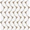 42 Pcs 4 Inch Tambourines Wedding Drum Wooden Handheld Tambourines with Metal Jingles Drums Musical Instruments Percussion for Adult Church Party Games view 1