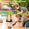 Sillbird Solar Robot Building Kit STEM Gift for Boys Girls Ages 8-14, DIY Educational Science Set for Kids Birthday, 10-in-1 Space Robotics Toys Powered by Sun with 112PCS view 4