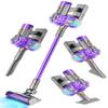 BLAXTEM 4-in-1 Toy Kids Vacuum That Works with Suction, Electric Toy Toddler Vacuum Cleaner for Children Ages 3 4 5 6+ Boys & Girls,Toddlers Toys Cleaning Set for Pretend Play (Purple) view 1