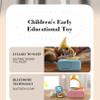 Kids Phonograph with 96 Cards, Toddler Music Player, Educational Record Player, Storytelling Gramophone for Boys & Girls, Interactive Audio Toy (Pink) view 3