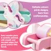 Lehoo Castle Wooden Car Ramp Toys for 1 Year Old Girl Birthday Gifts, Unicorn Montessori Toys for One Year Old, Wooden Race Track with 4 Rollers Toddler Toys for 2 Year Old Girl view 4