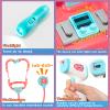 Doctor Kit for Toddlers - Pretend Doctor Play Set for Kids - Role Play Medical Toys with Costume and Stethoscope - Dress Up Doctor Kit for 3 4 5 6 7 8 9 Year Old Boys Girls Christmas Birthday Gift view 3