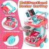 Doctor Kit for Toddlers - Pretend Doctor Play Set for Kids - Role Play Medical Toys with Costume and Stethoscope - Dress Up Doctor Kit for 3 4 5 6 7 8 9 Year Old Boys Girls Christmas Birthday Gift view 4