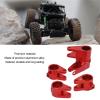 Axle Tube Link Mount Set Premium Aluminum Alloy Counterweight Adapter for SCX10 PRO RC Car Upgrade 4PCS (Red) view 2