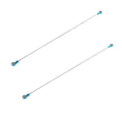2PCS Connection Rods M3x70 80 100 300mm Push-Pull Rod with Ball Head for Model Airplanes Fixed-Wing Aircraft (300MM)