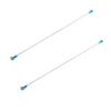 2PCS Connection Rods M3x70 80 100 300mm Push-Pull Rod with Ball Head for Model Airplanes Fixed-Wing Aircraft (300MM) view 1