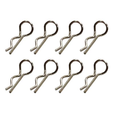 KiBcsLic 8 Pieces RC Car Body Shell Clips Update Parts Replacement Accessories Shell Pins for 16102Pro 18103 1/16 1/18 RC Vehicles