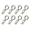 KiBcsLic 8 Pieces RC Car Body Shell Clips Update Parts Replacement Accessories Shell Pins for 16102Pro 18103 1/16 1/18 RC Vehicles view 1