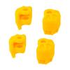 Mesimsple 4pcs Plastic Shock Cap Protector 6S for Arrma 1/7 Felony Infraction Fireteam Mojave 6s 1/8 Typhon Outcast Kraton Notorious 6s blx Series Upgrades Part view 1