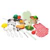 Dualoai 25x Mini Kitchen Accessories Set Miniature Fairy House Starter Kit Gifts Crafts Stainless Steel DIY Decor Cookware Model view 1