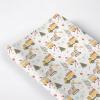 Watercolor Christmas Theme Transportation Car Construction Truck Winter Holiday Pattern Baby Changing Pad Cover, Unisex Christmas Nursery Diaper Changing Table Pad Mat Sheet for Boys Girls-16x32 view 1