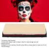 Buachois Faux Skin Practice Pad,Arc Solid Multifunctional High Strength Silicone Practice Skin for Cosplay Makeup Artists and Beginners Horror Themed Parties view 2