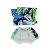 Hawaiian Shirt and Shorts Outfit for 14 to 18 inch Plush Toys  Tropical Vacation Clothes for Stuffed Animals and Teddy Bears Soft Plush Toy Dress-Up Costume, Gift for Kids view 1