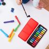 PPPHTUO Solid Watercolor Paint Set with Brush and Iron Box for Kids and Adults, 24 Colors view 4