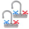 BESPORTBLE 2pcs Kids Toy Faucet: Pretend Kitchen Play Sink Faucet Replacement with Realistic Water Tap Features - Pretend Play Accessories view 1