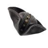 Brown PU Leather Pirate Hat For Women And Men Tricorn Pirate Hat For LARP Cosplay Costume Accessories Fair Gear view 1