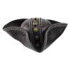 Brown PU Leather Pirate Hat For Women And Men Tricorn Pirate Hat For LARP Cosplay Costume Accessories Fair Gear view 4