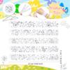 200 Pcs Coloring Cartoon Slap Bracelets Bulk White Slap Bands 8.7 x 1.2 Inch DIY Slap Bracelet for Kids Birthday Party Favors DIY Craft Classroom Craft Projects Prizes, 5 Styles view 2