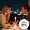 Christmas Stocking Stuffers - LumaBria Stainless Steel Meal Choice Dice with 6 Cuisines for Date Nights & Family Games, White Elephant Gifts view 3