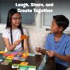 Playper Story Starters Jasper The Jester Create a Story Cards for Kids Ages 3+, 47 Illustrated Prompts, Buildable Figurines, Pre-Literacy Storytelling Activity, Open-Ended Play view 4