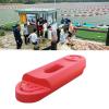 Jievmrs Water Park Obstacle Track for Go Kart Events, Rivers Go Kart Boat Race Fence with Plastic Screw, Amusement Parks Go Kart Boat Bumper Road Blocks(Red) view 1