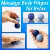 Fidget Toys Adults, 6 Pack Large Silicone Magnetic Fidget Balls - Stress Relief Sensory Toys, Fun Gifts for Adults Teens for Calming, Cool Gadget Stuffs for 15 16 17 18 Year Old Women Men Gift view 3