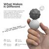 Fidget Toys Adults, 6 Pack Large Silicone Magnetic Fidget Balls - Stress Relief Sensory Toys, Fun Gifts for Adults Teens for Calming, Cool Gadget Stuffs for 15 16 17 18 Year Old Women Men Gift view 4