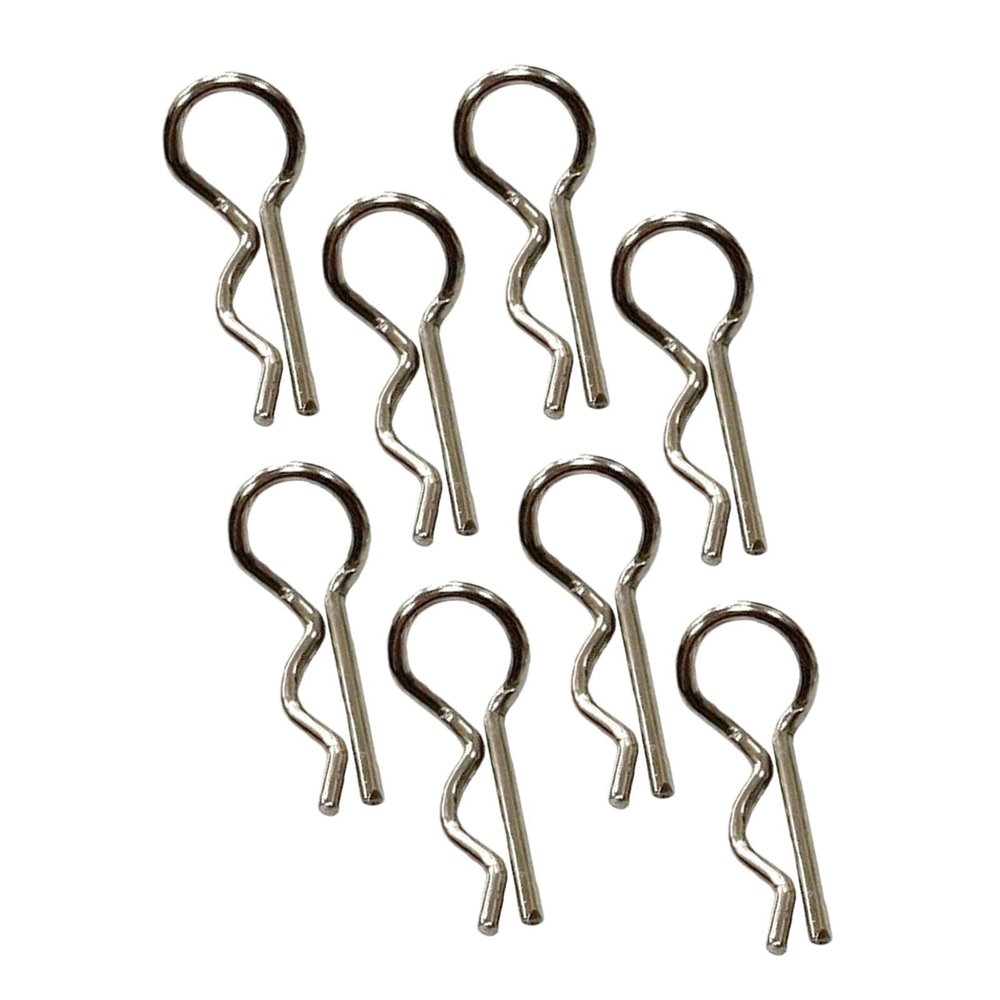DYNWAVE 8 Pieces RC Car Body Shell Clips Update Parts Lightweight R Clips Accessory for 16103Pro 18103Pro 16301 1/16 1/18 RC Vehicles