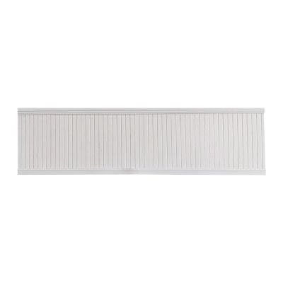 1:6 Scale Wall Panel for Dollhouse Miniature Furniture and Wainscoting, White