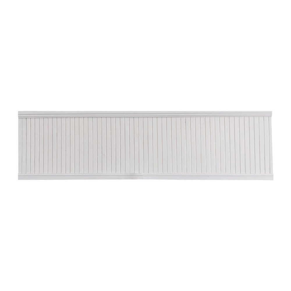 1:6 Scale Wall Panel for Dollhouse Miniature Furniture and Wainscoting, White