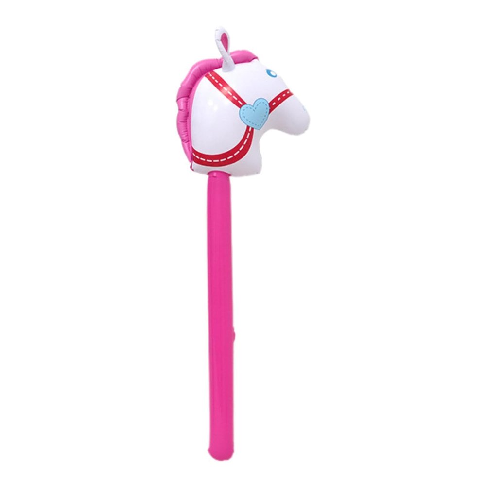 ToysCentral Basics Lightweight Inflatable Horse Decoration for Classroom Events and Halloween Activities, Pink