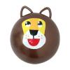Bouncy Ball for Children, Cartoon Design with Handle, Indoor and, Dark Brown view 1