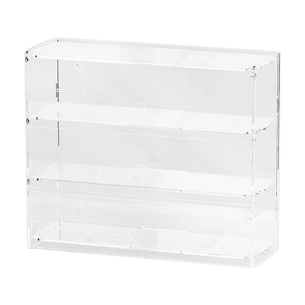 1:64 Model Car Display Rack, Acrylic Case for Toy Vehicle Layout, 3 Layer, S