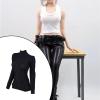1/12 Scale Long Sleeve T-Shirt for 6 Inch Doll Outfits, Black view 3