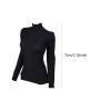 1/12 Scale Long Sleeve T-Shirt for 6 Inch Doll Outfits, Black view 4