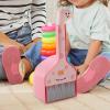  Kids Broom and Dustpan Set Small Broom and Dustpan Supplies Funny Cute Cartoon Cleaning Sweeping Play Set for Boys Children, Pink view 2