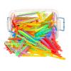 Excellerations Translucent Bendable Construction Rods - 480 Pieces view 3