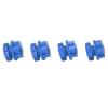 4PCS RC Wheel Hex Hub Aluminum Alloy 17mm RC Hub Nut Wheel Drive Hex Hub Adapter with Pins for Traxxas RC Car Upgrade Parts (Blue) view 3