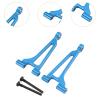DYNWAVE Rear Upper Arm Sturdy Upgrade Kit Remote Control Car Parts RC Car Accessory Metal Aluminum Replace Parts for 1/14 14211, Blue view 3