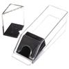 Playzaic 6-Deck Blackjack Dealer Shoe & Discard Tray Set - Smooth Card Roller and Casino Style Clear Acrylic Tabletop Design for Home Game Nights view 1