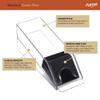 Playzaic 6-Deck Blackjack Dealer Shoe & Discard Tray Set - Smooth Card Roller and Casino Style Clear Acrylic Tabletop Design for Home Game Nights view 2