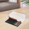 1/64 Model Car Display Case with Diorama Base for Tiny Vehicles, Rose red Shrub view 2